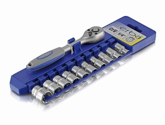 Klíče gola sada 11 ks 1/4" CrV ERBA ER-03203