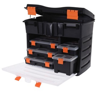 Box na nářadí s organizéry PROTOOLS 31 x 52 x 41 cm