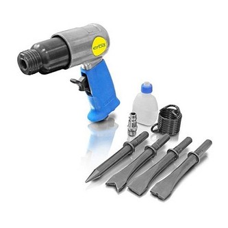 Pneumatické kladivo sada se sekáči ERBA ER-18024