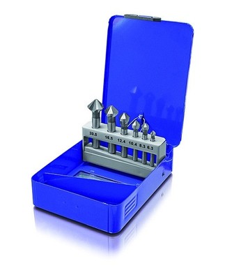 Vrtáky na kuželové zahloubení sada 6 ks ERBA ER-22033