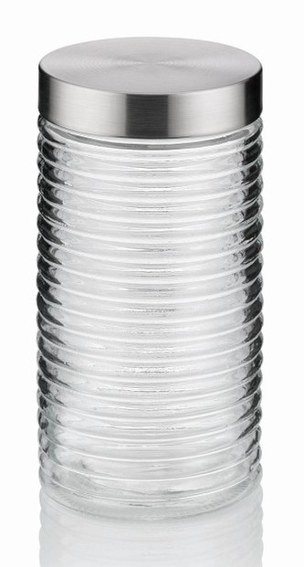 Dóza DIANA sklo/nerez 1.6l