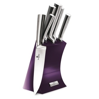 Sada nožů ve stojanu 6 ks nerez Royal Purple Metallic Line