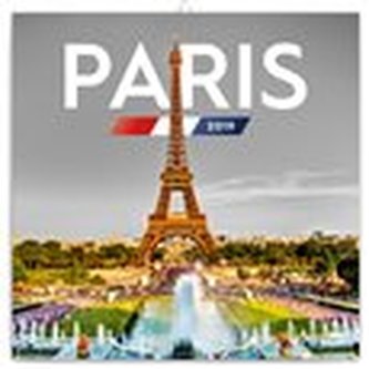 Poznámkový kalendář Paříž 2019