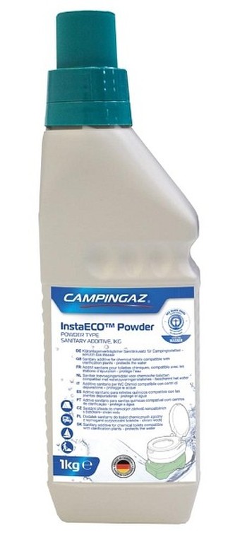 Dezinfekční prostředek pro chemické WC a odpadní nádrže InstaECO Powder 1 kg CAMPINGAZ 2000031969