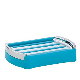 Miska na mýdlo MARTA plast tyrkys KELA KL-24175