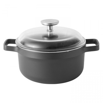 Kastrol s poklicí s mramorovým povrchem GEM 20 cm