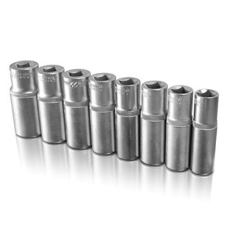 Gola hlavice 1/2" šestihranná dlouhá sada 8 ks ERBA ER-03148