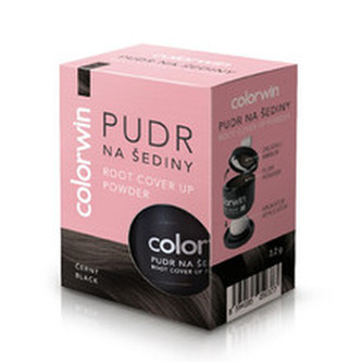 Colorwin Pudr na šediny (Root Cover Up Powder) 3,2 g Odstín Černý