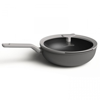 Wok s poklicí s nepřilnavým povrchem LEO 28 cm