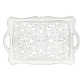 Ozdobný podnos z polyrezinu 40*4*27 cm