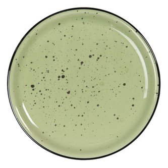 Keramický dezertní talíř GREEN