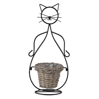 Ratanový obal na květináč CAT