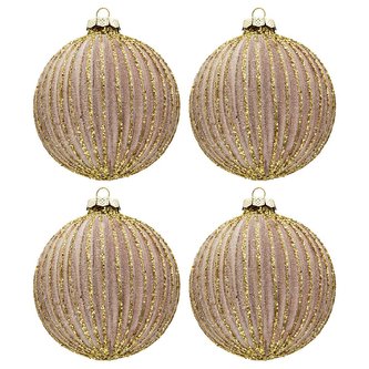 Sada čtyř vánočních ozdob