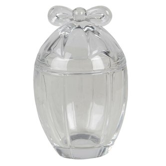 Skleněná dózička EGG