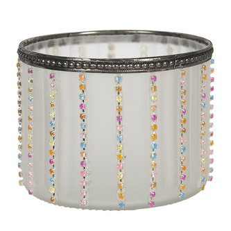 Sklenička na čajovou svíčku