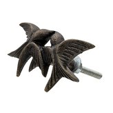 Sada čtyř kovových úchytek