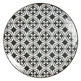 Keramický dezertní talíř BLACK ORNAMENT