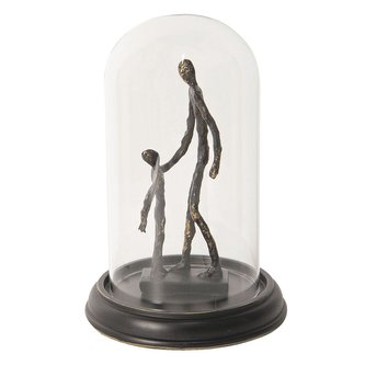 Dekorace pod skleněným poklopem