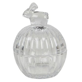 Skleněná dózička RABBIT