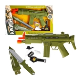 Samopal s vibracemi - světlo, zvuk s doplňky