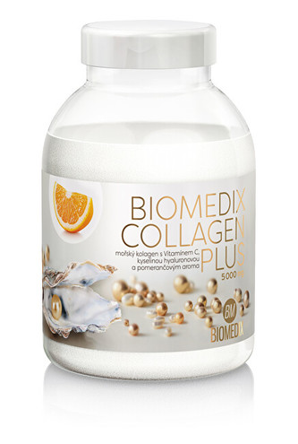 Biomedix Biomedix Collagen Plus 400 g - pomeranč