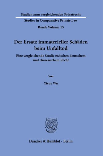 Der Ersatz immaterieller Schäden beim Unfalltod.