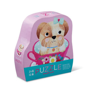 Mini Puzzle: Pup in a Cup/Štěňátko (12 dílků)