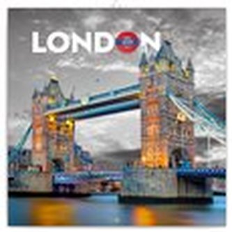 Poznámkový kalendář Londýn 2019