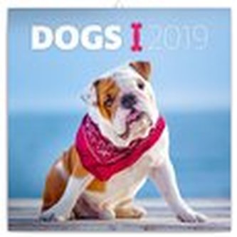 Poznámkový kalendář Psi 2019