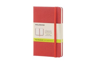 Moleskine: Zápisník tvrdý čistý oranžový S