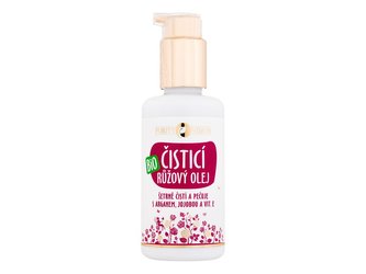 Purity Vision Bio Růžový čisticí olej s arganem, jojobou a vitamínem E 100 ml woman