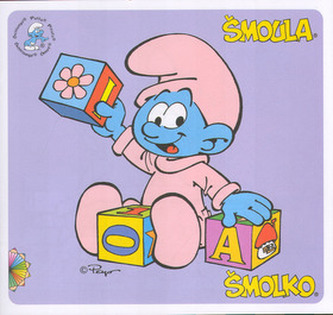 Šmoulové - omalovánka