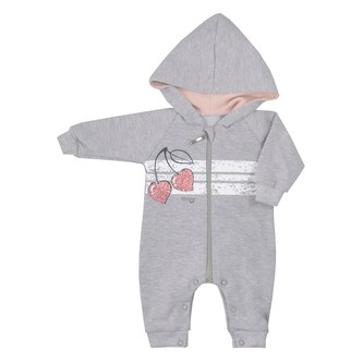 Kojenecký teplákový overal Koala Cherry - velikost 68 (4-6m)