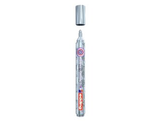 Popisovač kreativní lakový Edding 74 M ACTIVE-PAINT stříbrný 1-2mm