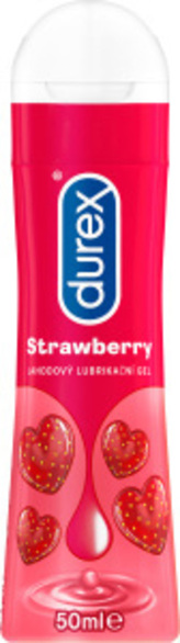 Durex Lubrikační gel Play Strawberry 50 ml unisex