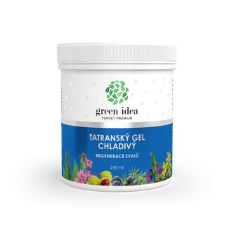Topvet Tatranský masážní gel chladivý 250 ml