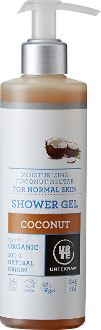 Urtekram Sprchový gel kokosový 245 ml BIO