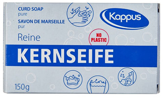 Kappus Koupelové Čisté tvrdé mýdlo v krabičce - bílé 150 g