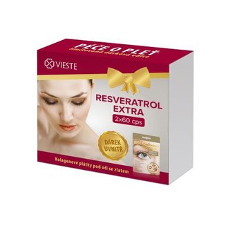 Vieste Resveratrol 2 x 60 kapslí + dárek