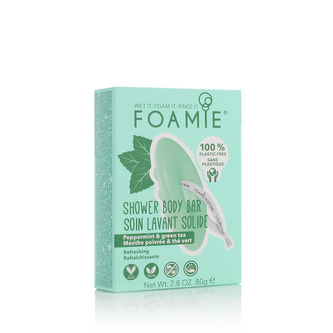 Foamie Osvěžující sprchové mýdlo Shower Body Bar Mint to Be Fresh (Shower Body Bar) 80 g woman