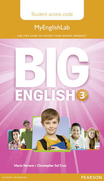 Big English 3 Pupil´s MyEnglishLab Access Code (standalone)