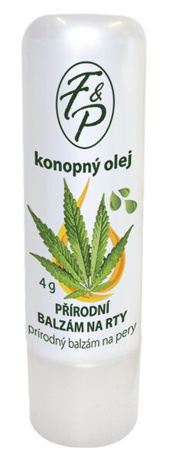 Kappus Přírodní balzám na rty 4 g F&P s konopím