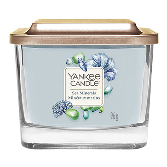 Svíčka ve skleněné váze Yankee Candle, Mořské minerály, 96 g