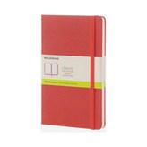 Moleskine: Zápisník tvrdý čistý oranžový L