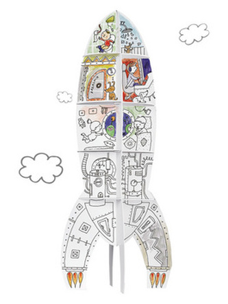 Raketa k vymalování