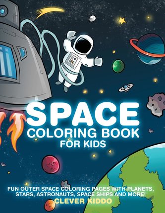 Space Coloring Book for Kids