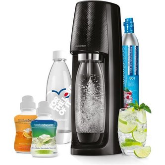 Sada Sodastream Spirit Black PartyPack Sada Sodastream Spirit Black PartyPack