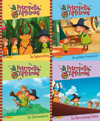 Nelson Mini-Bücher: Petronella Apfelmus 1-4