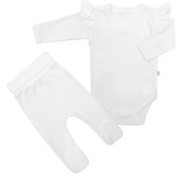 2-dílná kojenecká souprava New Baby Practical bílá holka - velikost 68 (4-6m)