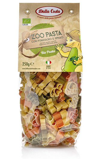 Dalla Costa Těstoviny Tricolore ZOO BIO 250 g